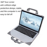 Buchstil Laptop-Schutzhülle Handtasche für MacBook, 12 Zoll, 13 Zoll, 14 Zoll, 15 Zoll, 16 Zoll