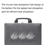 Buchstil Laptop-Schutzhülle Handtasche für MacBook, 12 Zoll, 13 Zoll, 14 Zoll, 15 Zoll, 16 Zoll