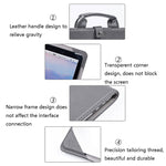 Buchstil Laptop-Schutzhülle Handtasche für MacBook, 12 Zoll, 13 Zoll, 14 Zoll, 15 Zoll, 16 Zoll