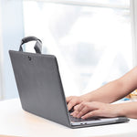 Buchstil Laptop-Schutzhülle Handtasche für MacBook, 12 Zoll, 13 Zoll, 14 Zoll, 15 Zoll, 16 Zoll