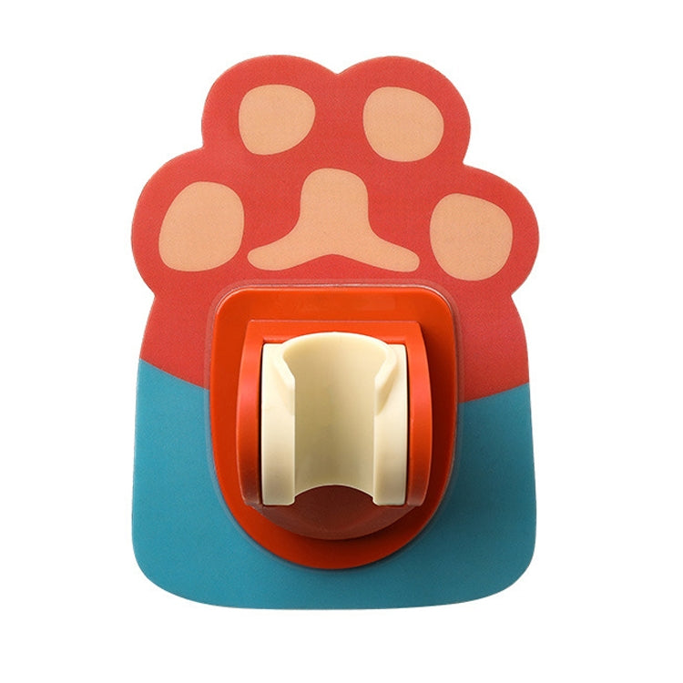 LY006 Cartoon Duschhalterung Universelle Verstellung Badezimmer Duschkopf fester Sockel, Orange, Blau, Grün