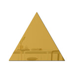 Ym300 16 Stück/Set Persönliche Wandaufkleber DIY Acryl Wanddekorativer Spiegel, Sechseck Schwarz, Sechseck Silber, Sechseck Gold, Quartett Schwarz, Quartett Silber, Quartett Gold, Dreieck Schwarz, Dreieck Silber, Dreieck Gold