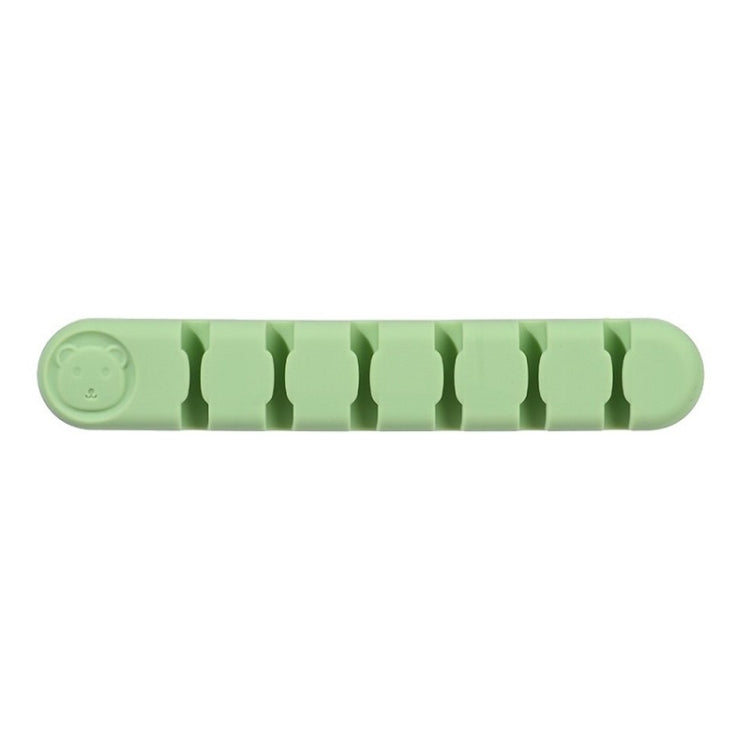 6-Loch Bär Silikon-Desktop-Datenkabel-Organizer und Befestigungsvorrichtung, 6 Löcher