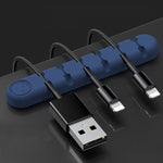 6-Loch Bär Silikon-Desktop-Datenkabel-Organizer und Befestigungsvorrichtung, 6 Löcher