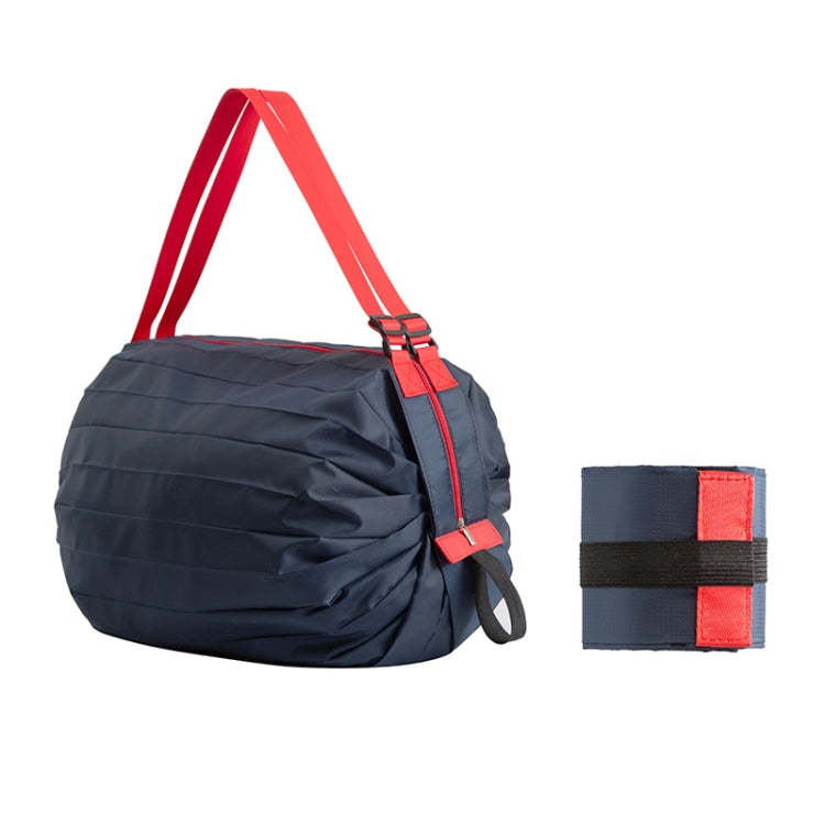 Faltbare Einkaufstasche Reisetasche Schultertasche Tragetasche, Navy, Pink Bunt, Schwarz Leopard, Rautenmuster, Großes Blumenmuster