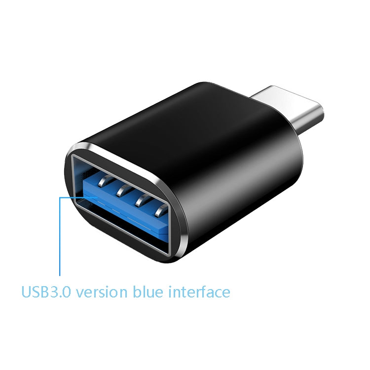 10 Stk. USB 3.0 Buchse auf USB-C / Typ-C Stecker OTG Adapter, 10 Stk. Ohne Anzeige