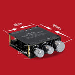 XINYI Sini T50H Bluetooth 5.0 mit Vorverstärker und Hochpegelregelung Stereo Digitalendstufenmodul, Sini T50H