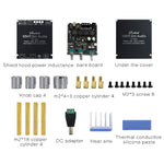 XINYI Sini T50H Bluetooth 5.0 mit Vorverstärker und Hochpegelregelung Stereo Digitalendstufenmodul, Sini T50H