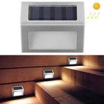 6 LED Solar Edelstahl Treppenstufenleuchte Wandleuchte, 6 LED / 1 Stück