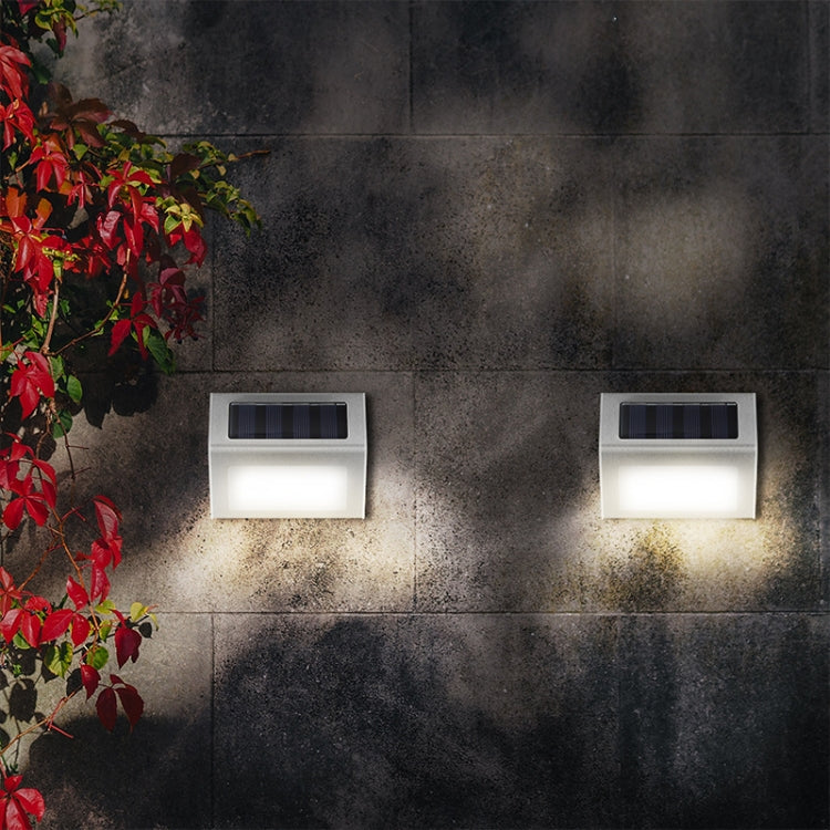 6 LED Solar Edelstahl Treppenstufenleuchte Wandleuchte, 6 LED / 1 Stück