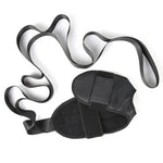 Yoga Stretch Trainer Rehabilitationsgürtel zur Korrektur von Fußheberschwäche, Oxford Schwarz