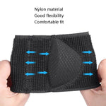 Fußstützpolster mit elastischer Bandage für Plattfüße, Schwarz S, Schwarz M, Schwarz L