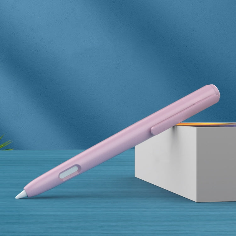 Doppelklick Automatisch einziehbare Stylus-Stift-Hülle für Apple Pencil 2, Grau, Perlmuttweiß, Pink, Armeegrün, Tiefes Weltraumgrau, Blau, Grasgrün, Lila