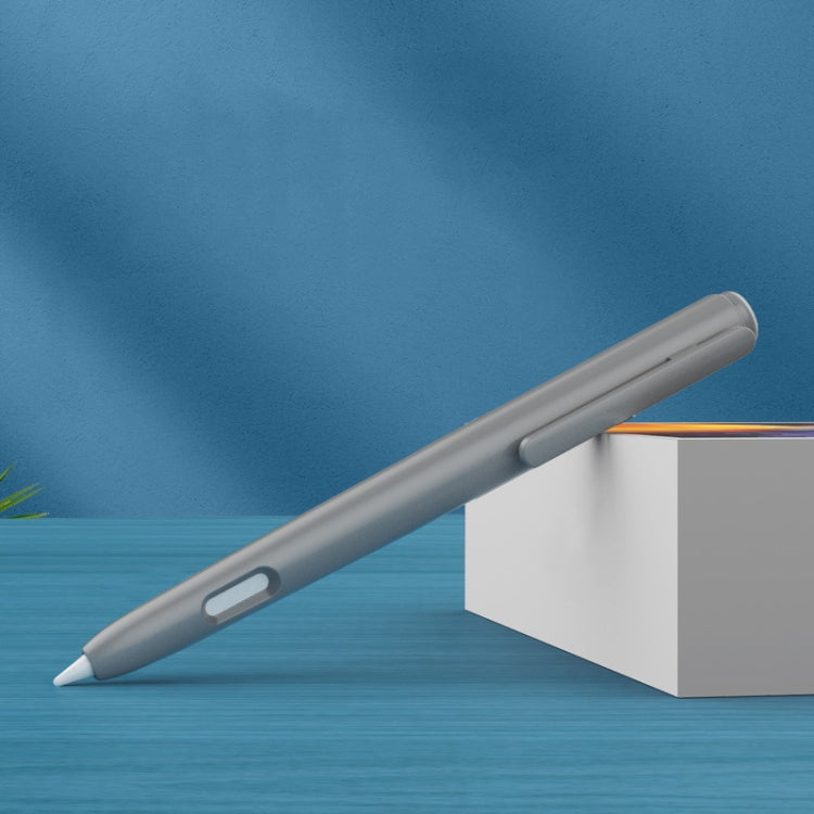Doppelklick Automatisch einziehbare Stylus-Stift-Hülle für Apple Pencil 2, Grau, Perlmuttweiß, Pink, Armeegrün, Tiefes Weltraumgrau, Blau, Grasgrün, Lila