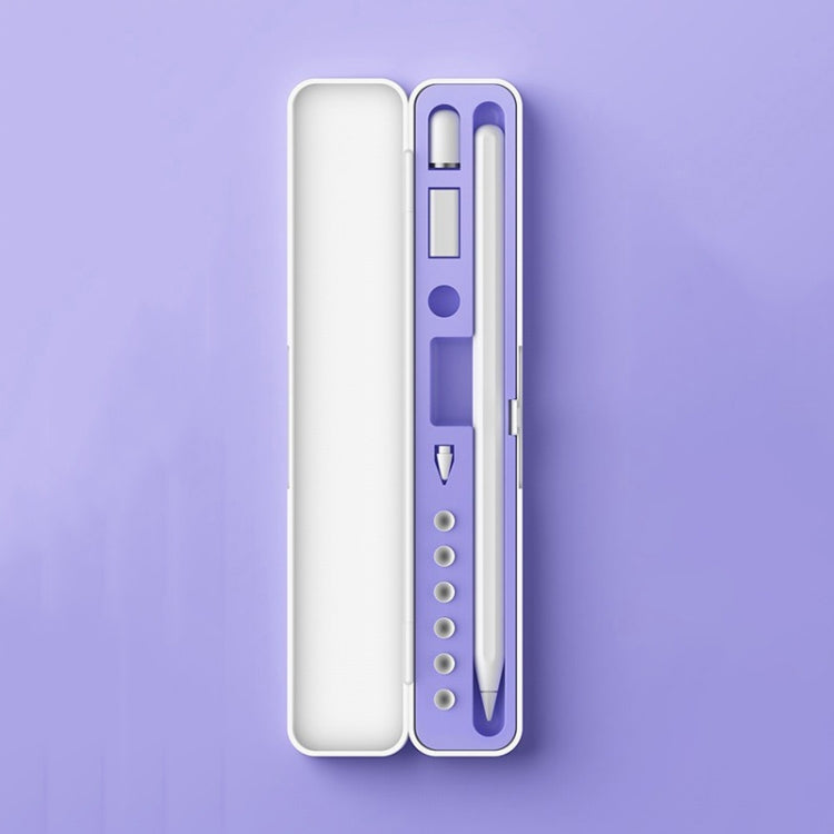 Kondensator Stift- und Zubehör-Aufbewahrungsbox für Apple Pencil 1 / 2, Nur für einen Stift
