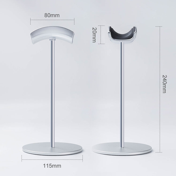 Metall Display Desktop-Ständer für Headset, Rot, Schwarz, Silber