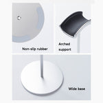 Metall Display Desktop-Ständer für Headset, Rot, Schwarz, Silber