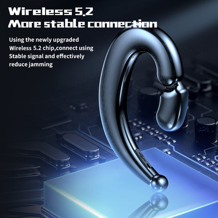 M520 Ohrmontiertes Stereo-Knochenleitung Sport Bluetooth-Ohrhörer, Schwarz, Weiß, Pink, Hautfarbe