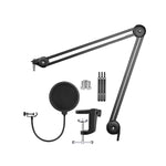 Mikrofon Desktop-Konsolenhalter 360 Grad Drehbarer Halter, GAZ-40P W, GAZ-40P B, GAZ-40 W, GAZ-40 B