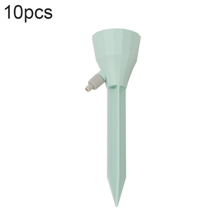 10 Stück Haushalt Topfpflanze Tropfbewässerung Einstellbares Automatisches Bewässerungsgerät, Rosa, Grün, Beige Weiß