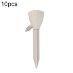 10 Stück Haushalt Topfpflanze Tropfbewässerung Einstellbares Automatisches Bewässerungsgerät, Rosa, Grün, Beige Weiß