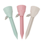 10 Stück Haushalt Topfpflanze Tropfbewässerung Einstellbares Automatisches Bewässerungsgerät, Rosa, Grün, Beige Weiß
