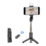 Mini Selfie-Stick Integrierter Multifunktionaler Bluetooth Selfie, Spezifikation:, Q11S 76cm mit Fülllicht, Q10S 70cm mit Fülllicht, Q11 74cm ohne Fülllicht, Q10 68cm ohne Fülllicht