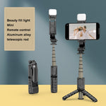 Mini Selfie-Stick Integrierter Multifunktionaler Bluetooth Selfie, Spezifikation:, Q11S 76cm mit Fülllicht, Q10S 70cm mit Fülllicht, Q11 74cm ohne Fülllicht, Q10 68cm ohne Fülllicht