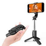 Mini Selfie-Stick Integrierter Multifunktionaler Bluetooth Selfie, Spezifikation:, Q11S 76cm mit Fülllicht, Q10S 70cm mit Fülllicht, Q11 74cm ohne Fülllicht, Q10 68cm ohne Fülllicht