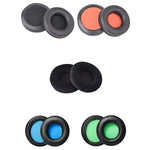 2 STÜCK Kopfhörer Schwamm-Ohrpolster Für Razer Kraken 7.1 V1 Pro, Schwarz+Schwarzes Netz, Schwarz+Oranges Netz, Schwarzer Flanell, Schwarz+Blaues Netz, Schwarz+Grünes Netz