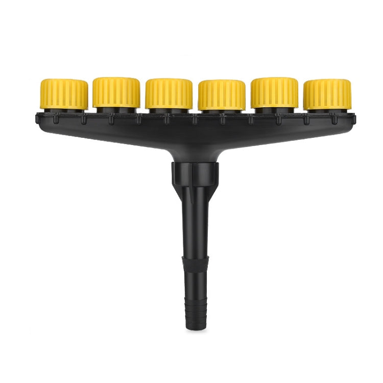 DKSSQ Garten Mehrkopf-Bewässerungsdüse, Spezifikation:, 3 Kopf mit 1 Zoll/1,2 Zoll Anschluss, 3 Kopf mit 1,5 Zoll Anschluss, 4 Kopf mit 1 Zoll/1,2 Zoll Anschluss, 4 Kopf mit 1,5 Zoll Anschluss, 5 Kopf mit 1 Zoll/1,2 Zoll Anschluss