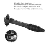 2 in 1 Gehärteter Bohrfutter-Schlüssel, 2 in 1 Schlüssel
