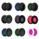 2pcs Headset Earmuffs For Kingston HyperX, Black Mesh, Black Mesh+Green, Black Protein Skin, Black Velvet, Black+Red Velvet, Black+Blue Protein Skin, Black+Green Protein Skin, White+Rose Red, Black Splicing, Black Ice Silk, Black Ice-skinned           ...