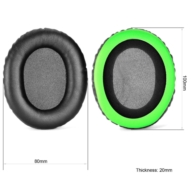2pcs Headset Earmuffs For Kingston HyperX, Black Mesh, Black Mesh+Green, Black Protein Skin, Black Velvet, Black+Red Velvet, Black+Blue Protein Skin, Black+Green Protein Skin, White+Rose Red, Black Splicing, Black Ice Silk, Black Ice-skinned           ...