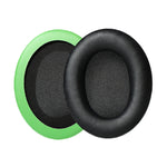 2pcs Headset Earmuffs For Kingston HyperX, Black Mesh, Black Mesh+Green, Black Protein Skin, Black Velvet, Black+Red Velvet, Black+Blue Protein Skin, Black+Green Protein Skin, White+Rose Red, Black Splicing, Black Ice Silk, Black Ice-skinned           ...