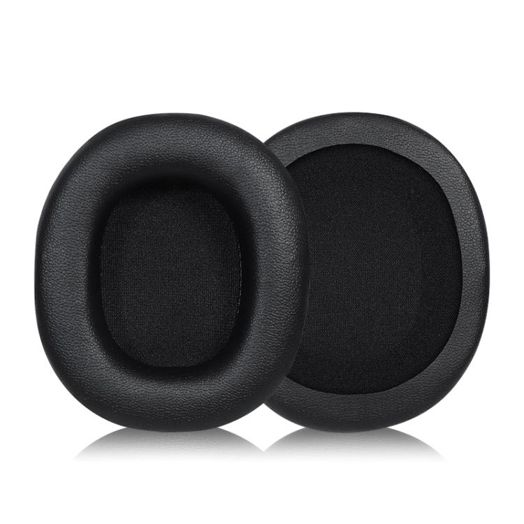 2 Stück Headset-Ohrpolster aus Proteinhaut für Audio-Technica ATH-SR30BT, Schwarzes Proteinhaut