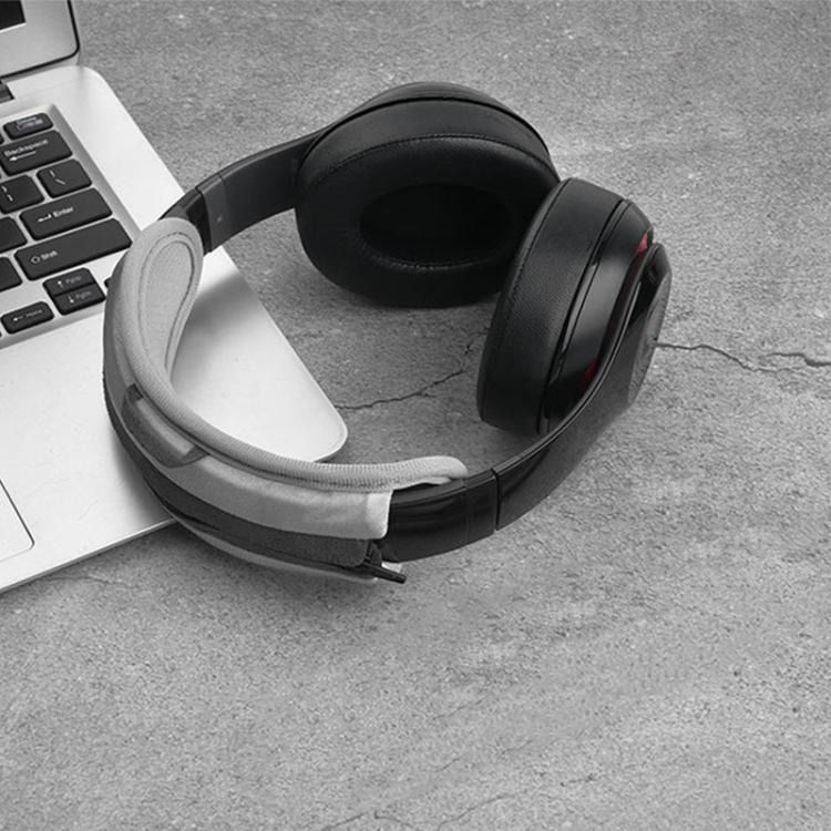 2 Stück Headset-Ohrpolster aus Proteinhaut für Audio-Technica ATH-SR30BT, Schwarzes Proteinhaut