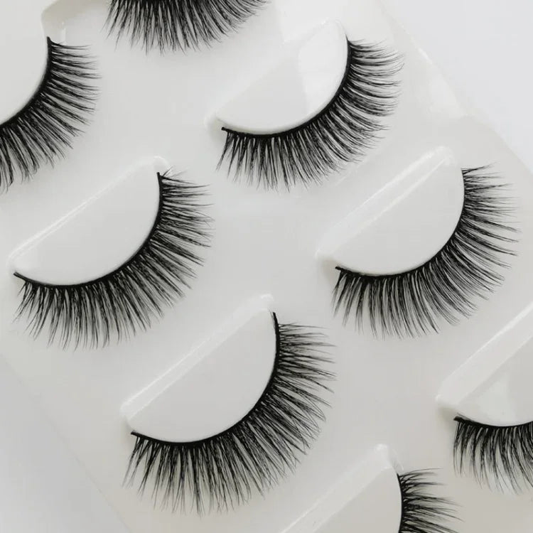 SHIDISHANGPIN 3D Nerz-Wimpern, natürlich dichte Wimpern, G100, G101, G102, G103, G104, G105, G106, G107, G108, G109