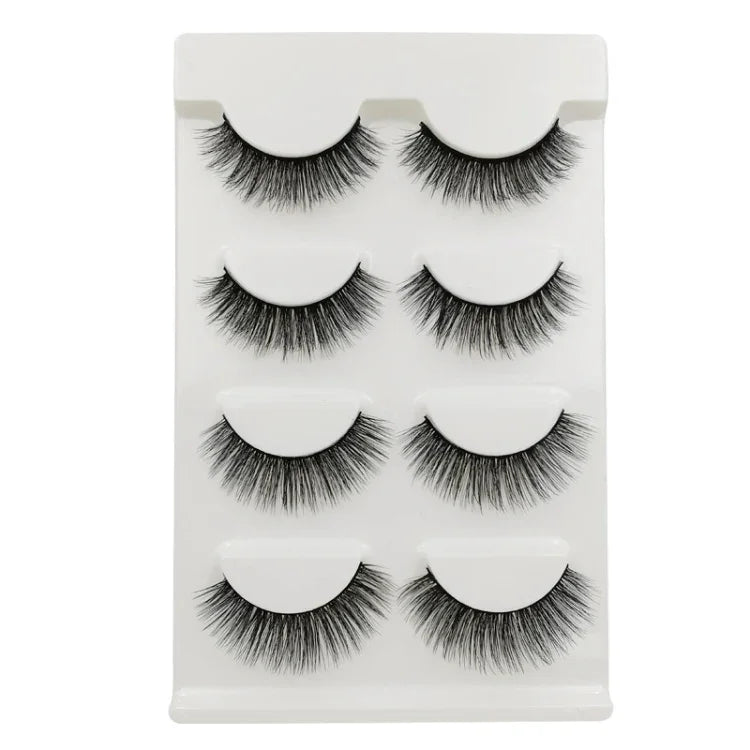 SHIDISHANGPIN 3D Nerz-Wimpern, natürlich dichte Wimpern, G100, G101, G102, G103, G104, G105, G106, G107, G108, G109