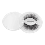 ShidiShangpin 3D Nerz-Wimpern, natürlich wirkend, 7 Paar Wimpern im Set, gemischte Packung für Montag bis Sonntag