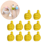 10 Stk. Handyhalter Kabelorganisator Haushalts-Praktikabilitäts-Clip