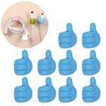 10 Stk. Handyhalter Kabelorganisator Haushalts-Praktikabilitäts-Clip