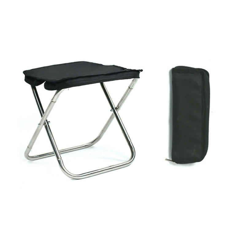 Outdoor tragbarer faltbarer Angelhocker mit Handtasche, Angelhocker (Schwarz), Angelhocker (Blau)