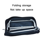 Outdoor tragbarer faltbarer Angelhocker mit Handtasche, Angelhocker (Schwarz), Angelhocker (Blau)