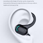 F8 Bluetooth 5.1 Ohrbügel Stereo Kabellose Sportkopfhörer, Einzelner Kopfhörer (Schwarz), Einzelner Kopfhörer (Weiß), Einzelner Kopfhörer (Schwarz+Rot), Einzelner Kopfhörer (Schwarz+Blau), Einzelner Kopfhörer (Schwarz+Grün)