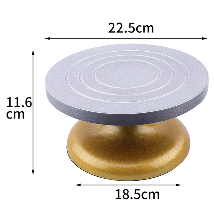 ZP3001 Drehteller für Skulpturen, verdickt, Größe: 22,5 cm