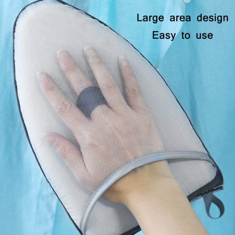 Bügeleisen-Hitzeisolierungs- und Verbrühschutzhandschuhe mit Fingerschlaufe, spitzem Kopf, rundem Kopf