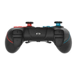 Kabelloser Bluetooth-Gamepad mit Makroprogrammierung für Switch Pro, Links Blau, Rechts Grün