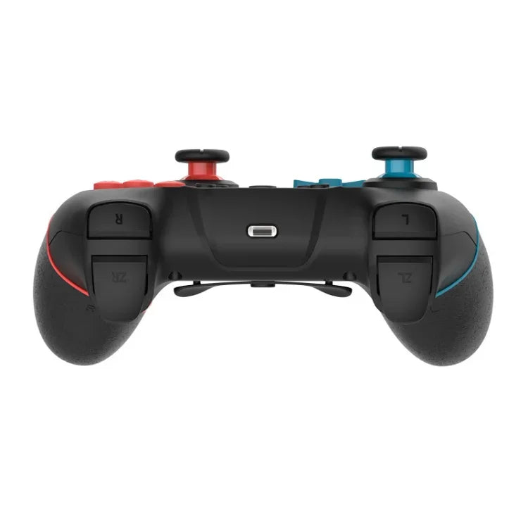 Kabelloser Bluetooth-Gamepad mit Makroprogrammierung für Switch Pro, Links Blau, Rechts Grün