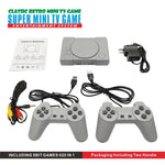 8-Bit Mini-Doppelspieler-TV-Spielkonsole mit 620 integrierten Spielen, PS1 mini (EU-Stecker)